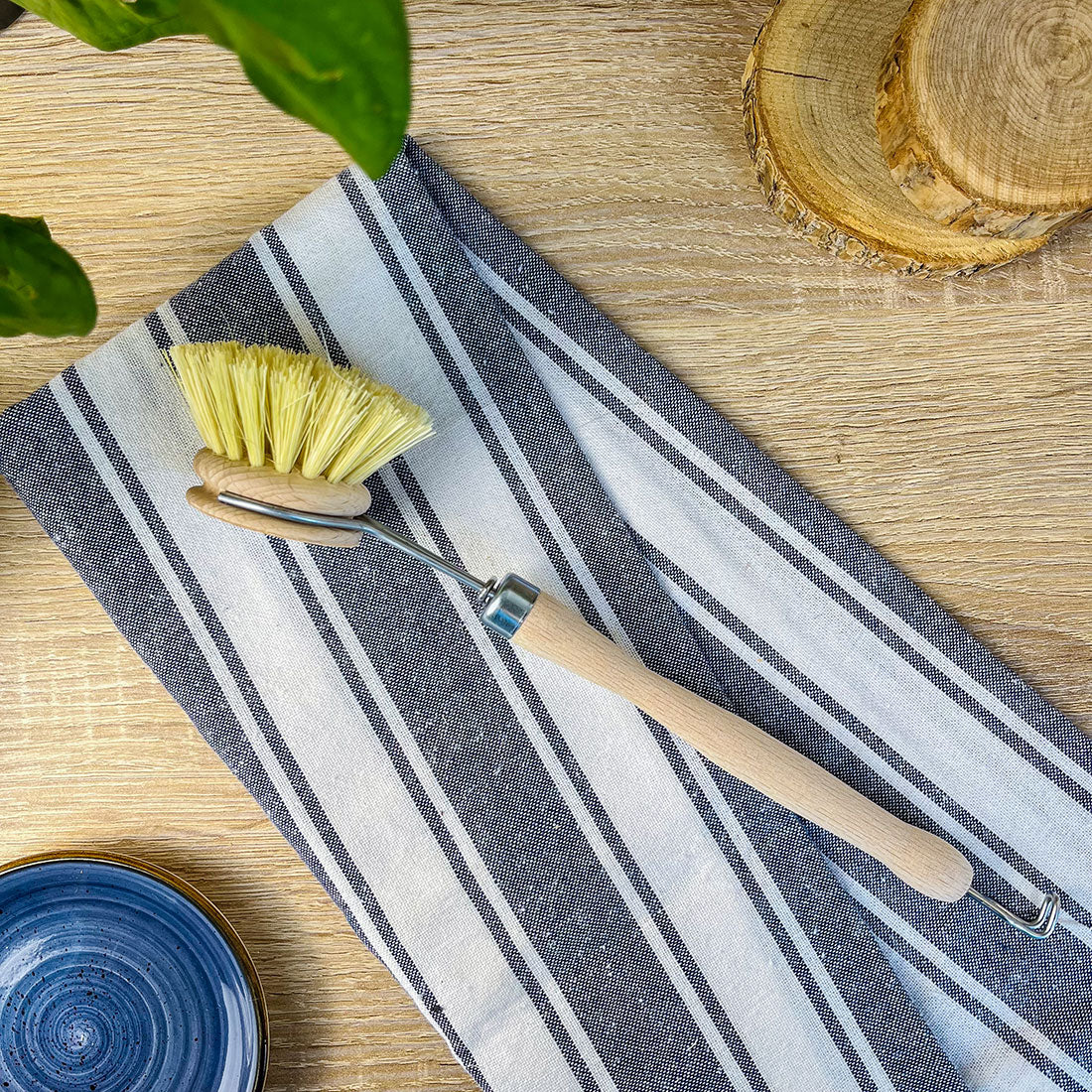 Brosse Vaisselle en Bois et Fibres d’Agave – Zéro Déchet