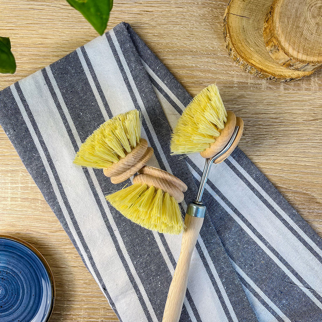 Brosse Vaisselle en Bois et Fibres d’Agave – Zéro Déchet