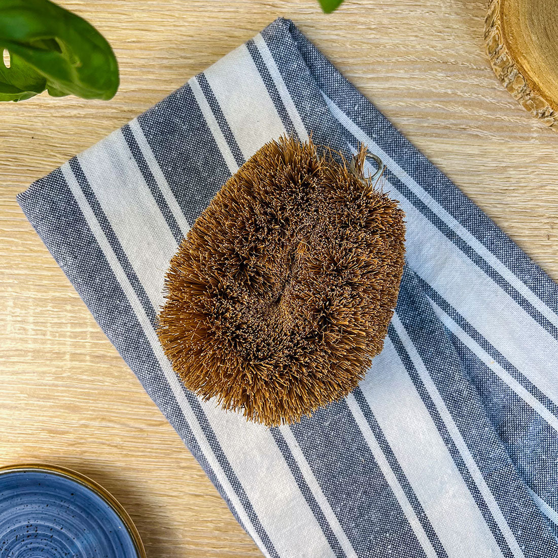 Brosse coco en fibres naturelles – Nettoyage écologique