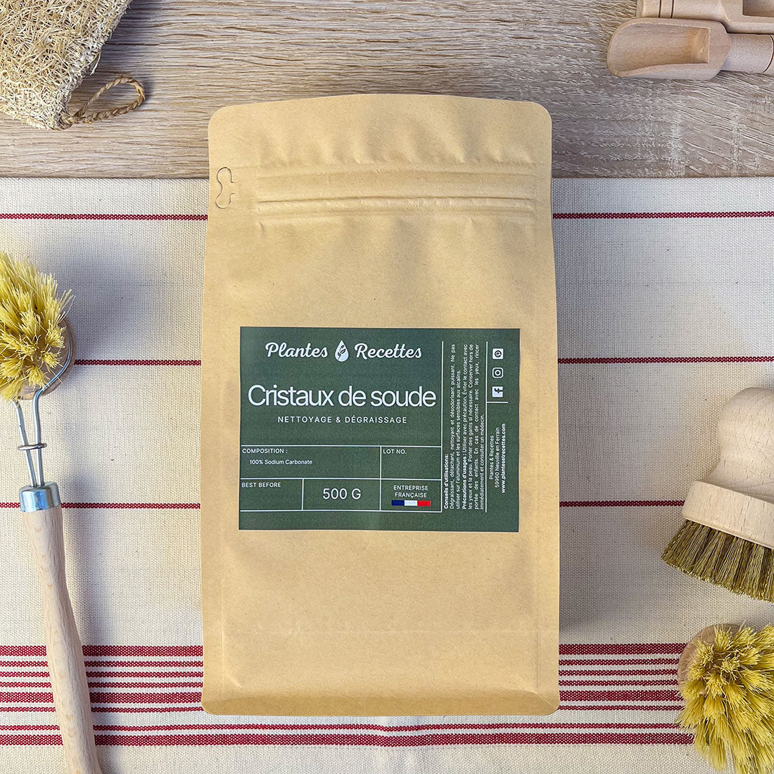 Cristaux de Soude – Produit ménager naturel et efficace