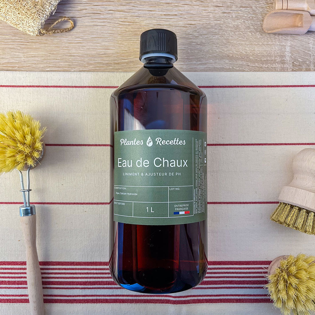 Eau de Chaux en bouteille - Nettoyant et ajusteur de pH naturel
