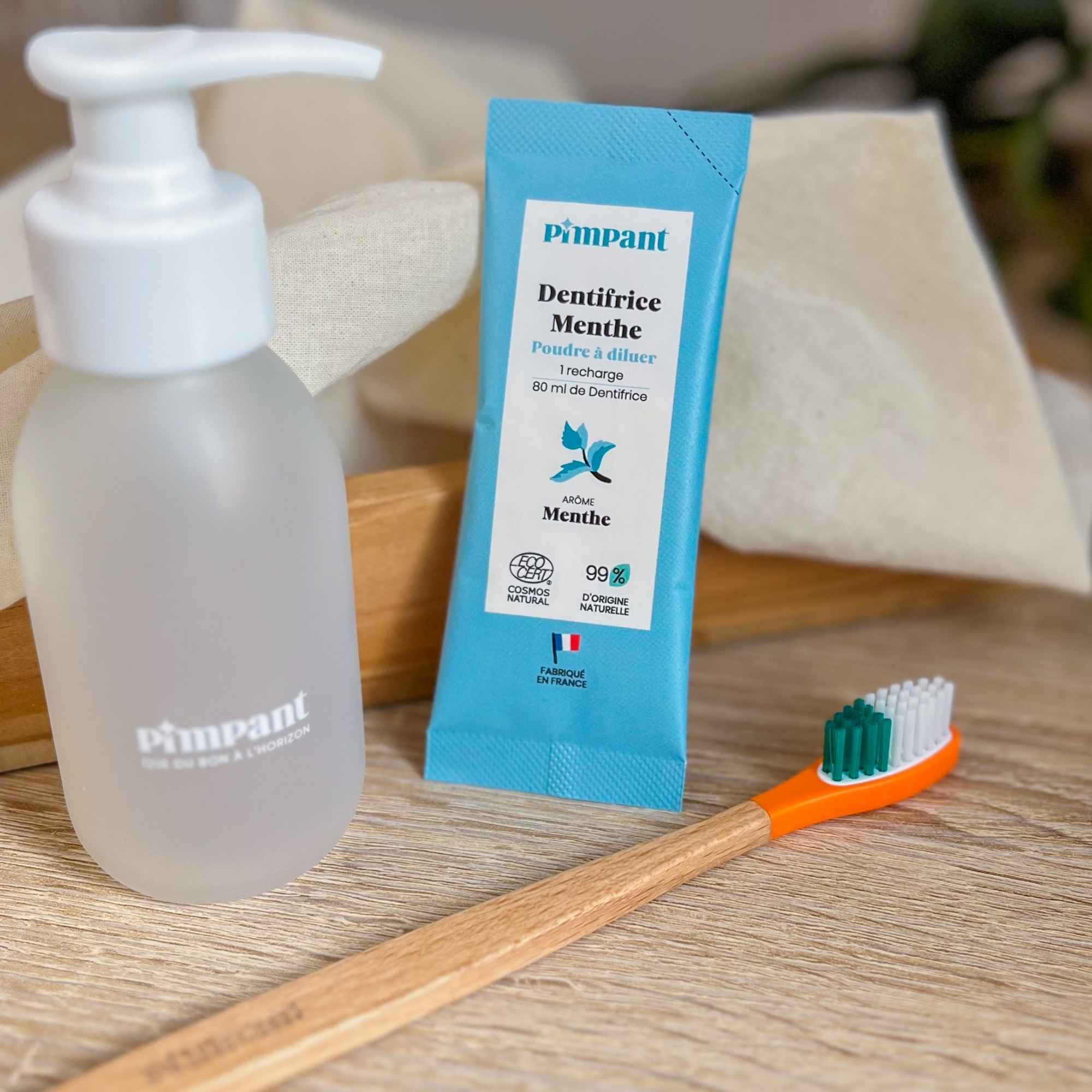 Kit Pimpant vendu par Plantes & Recettes pour soins naturels.
