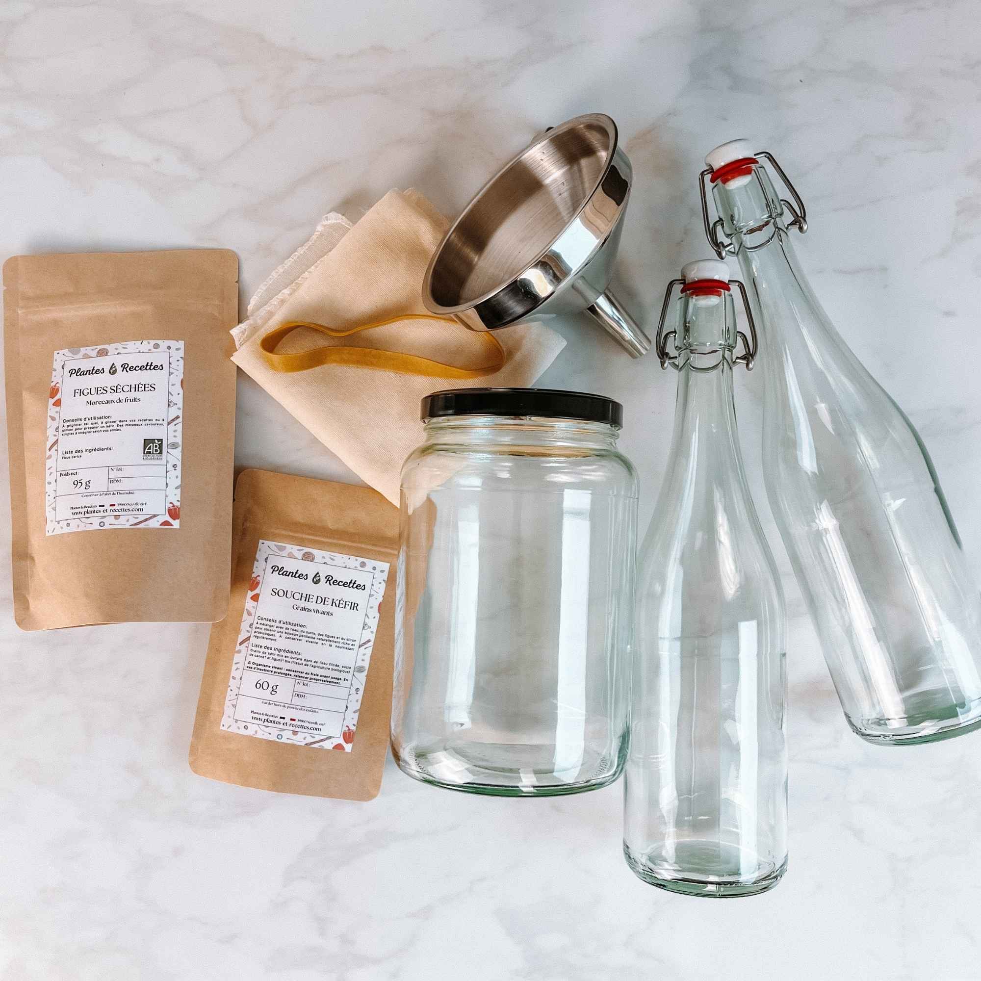 Kéfir de fruits maison en fermentation – Plantes et Recettes