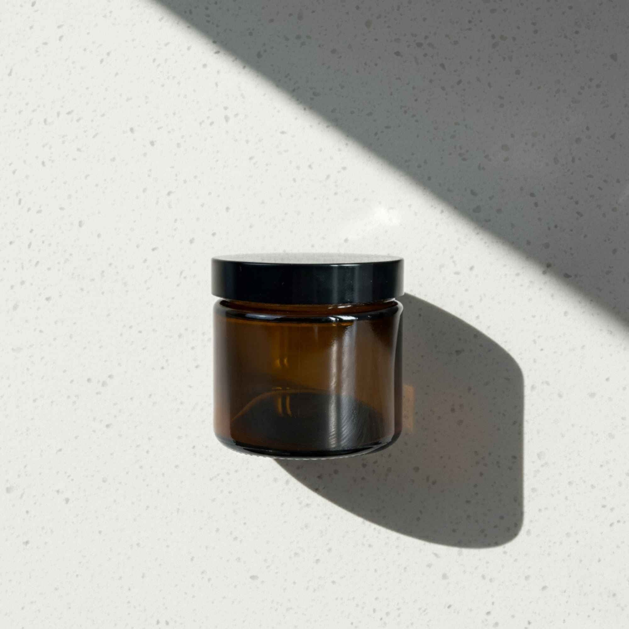 Contenant en verre pharmaceutique Plantes & Recettes pour cosmétiques maison.