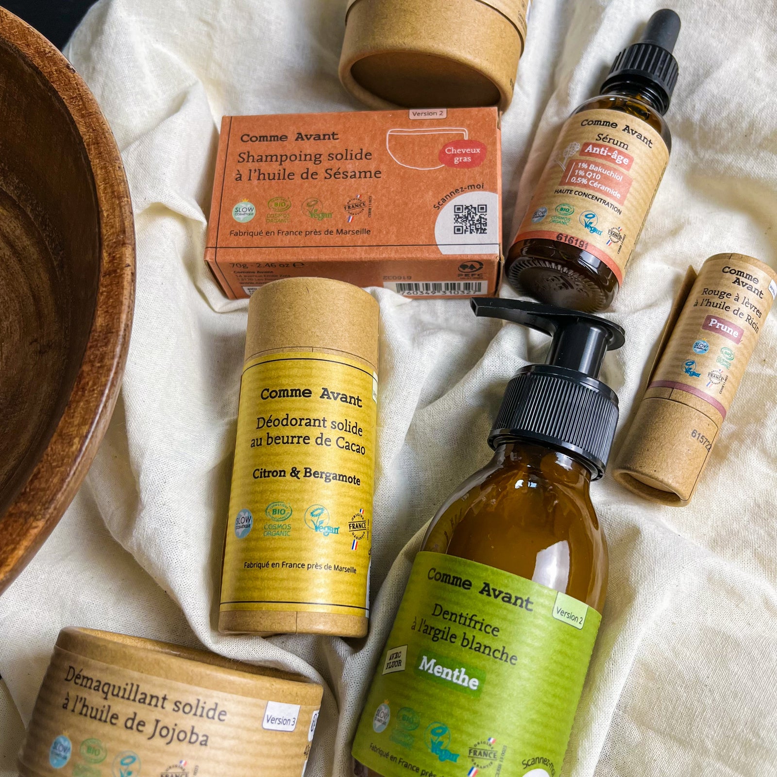 Des cosmétiques naturels, simples et efficaces pour votre quotidien. Comme Avant x Plantes et Recettes