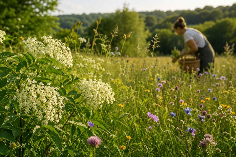 7 plantes sauvages à cueillir en juin en France pour l'herboristerie, la cuisine et les recettes naturelles