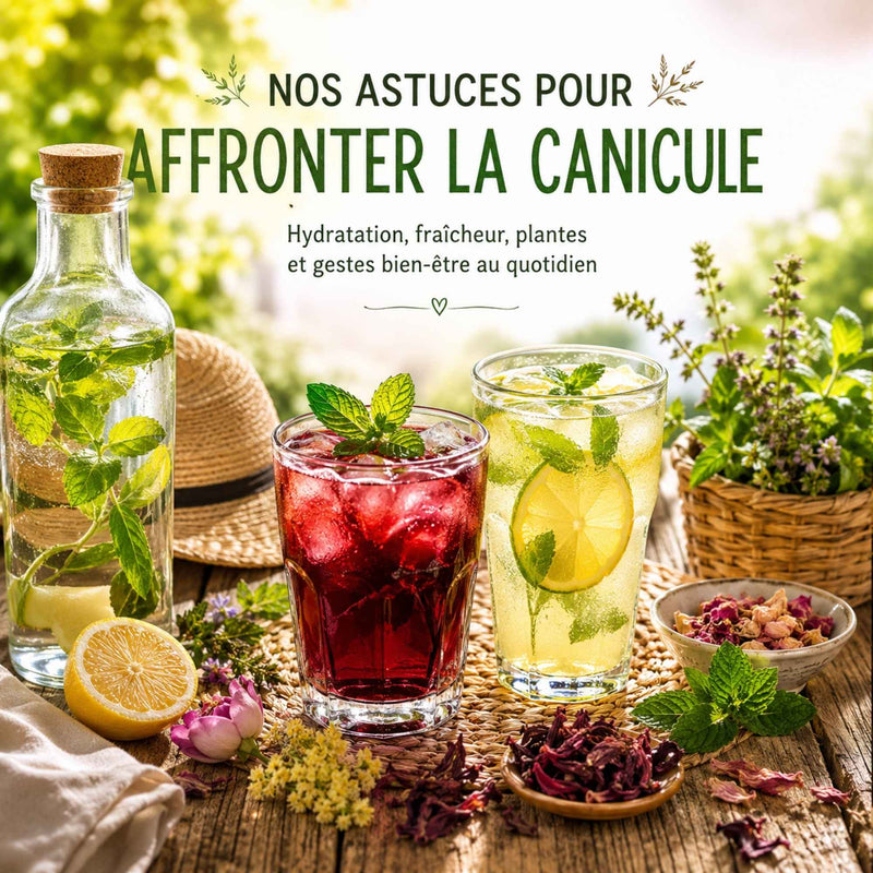 Nos astuces pour affronter la canicule : mieux vivre les fortes chaleurs naturellement