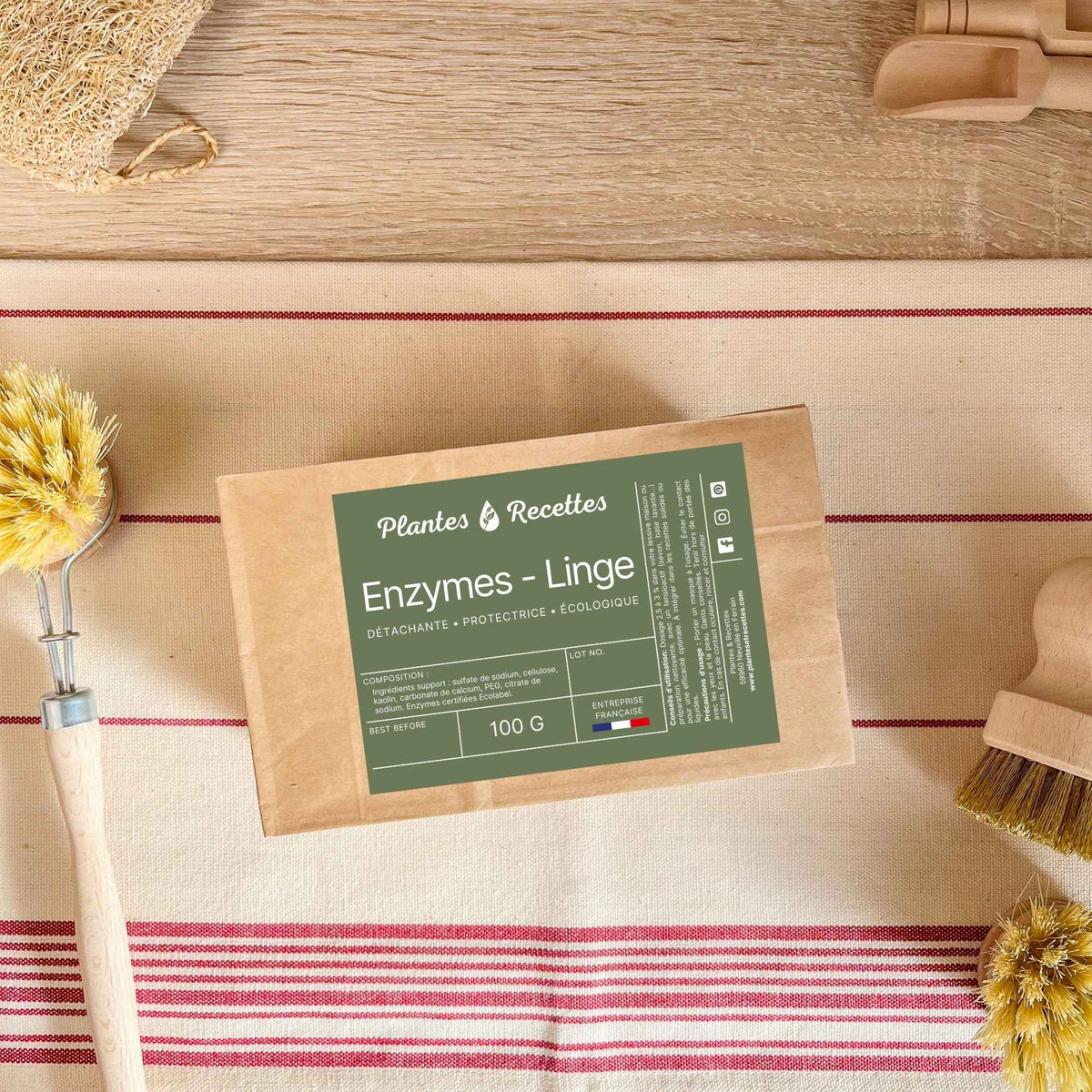 Enzymes détachantes pour lessives naturelles maison : un linge impeccable, sans compromis