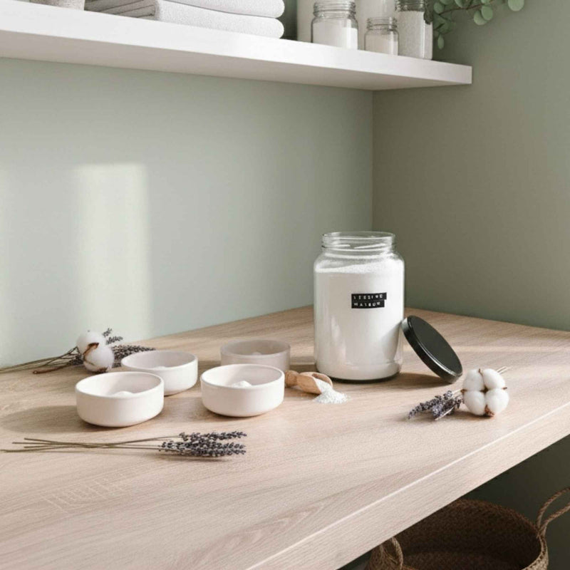 Enzymes détachantes pour lessives naturelles maison : un linge impeccable, sans compromis