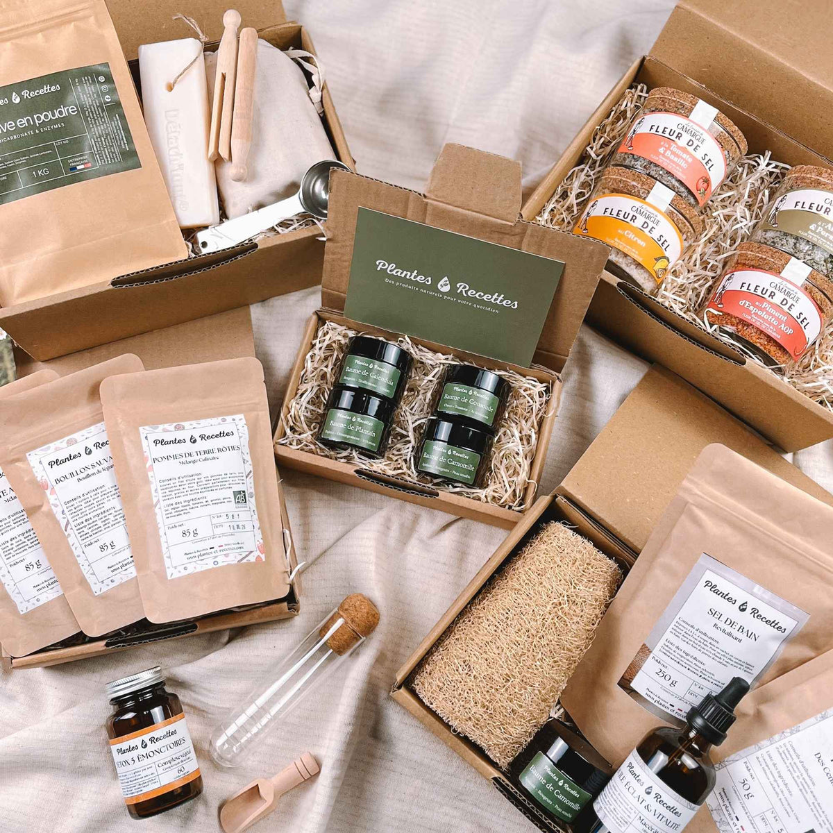 Les coffrets prêts à offrir… ou à s’offrir.