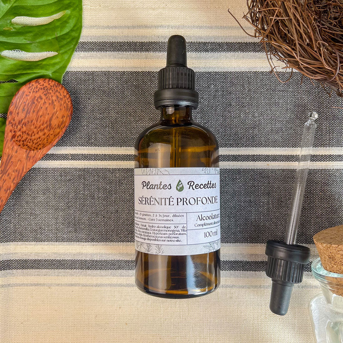 Alcoolature Sérénité Profonde BIO - Extrait concentré de plantes pour apaisement et bien-être