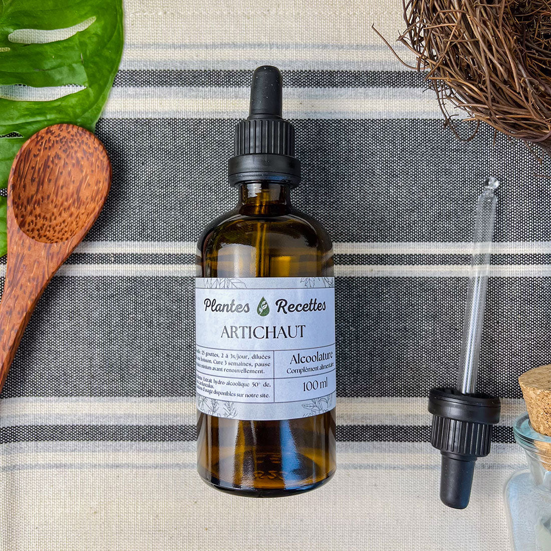 Alcoolature d'Artichaut BIO - Extrait concentré de feuilles