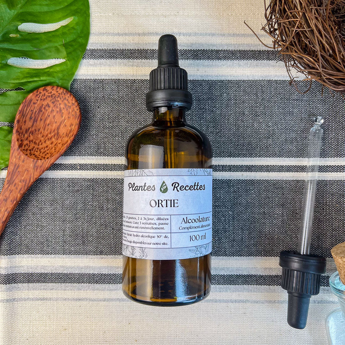 Alcoolature d'Ortie BIO - Extrait concentré de feuilles d'ortie