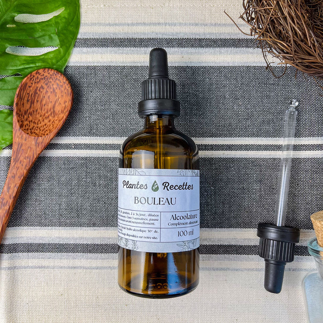 Alcoolature de Bouleau BIO - Extrait concentré de feuilles
