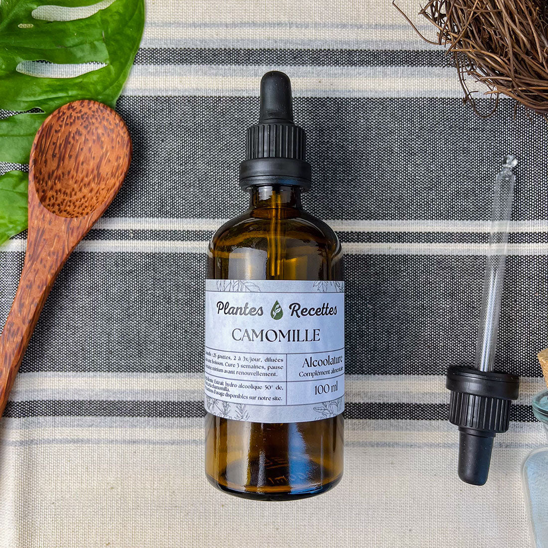 Alcoolature de Camomille BIO - Extrait concentré de fleurs