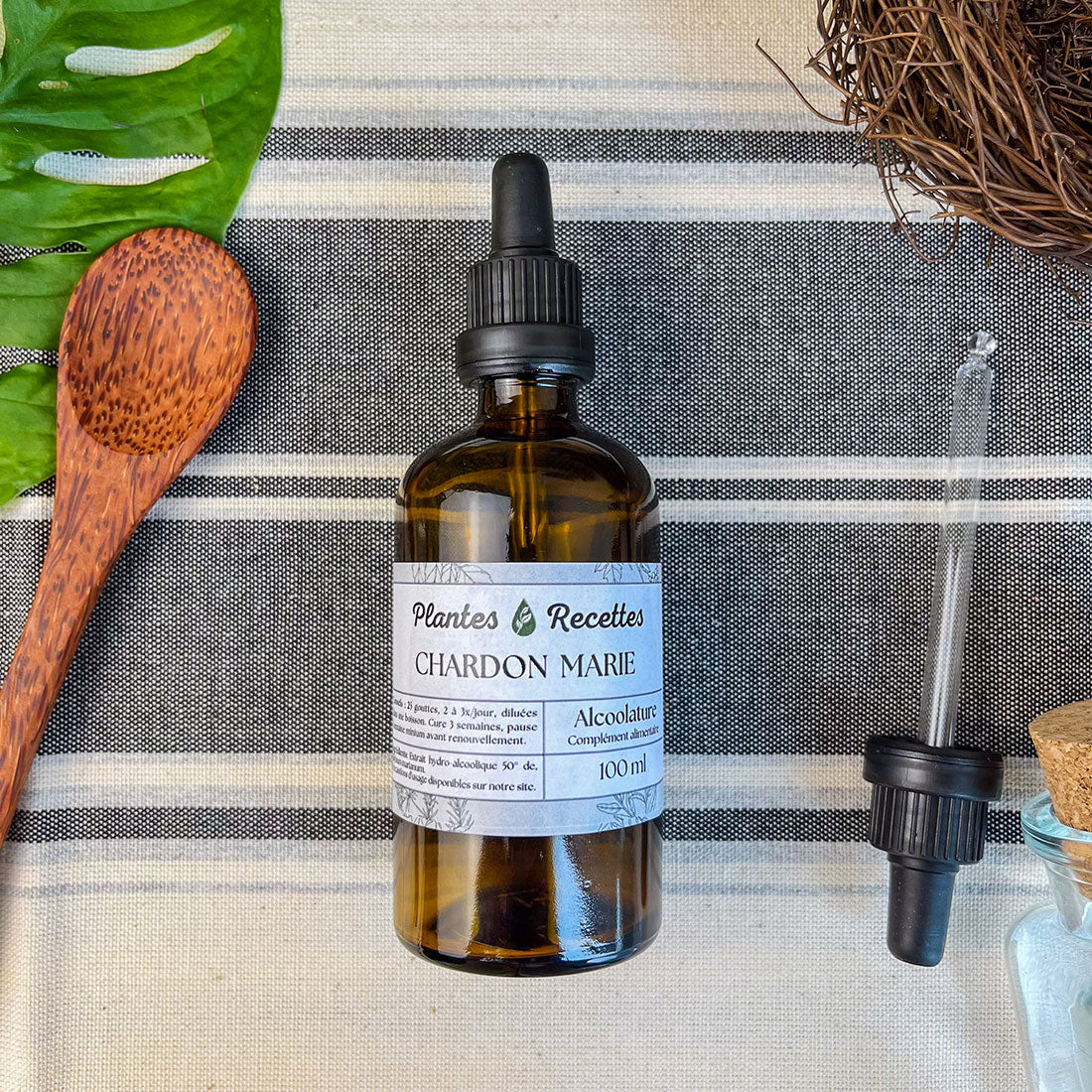 Alcoolature de Chardon-Marie BIO - Extrait concentré de graines