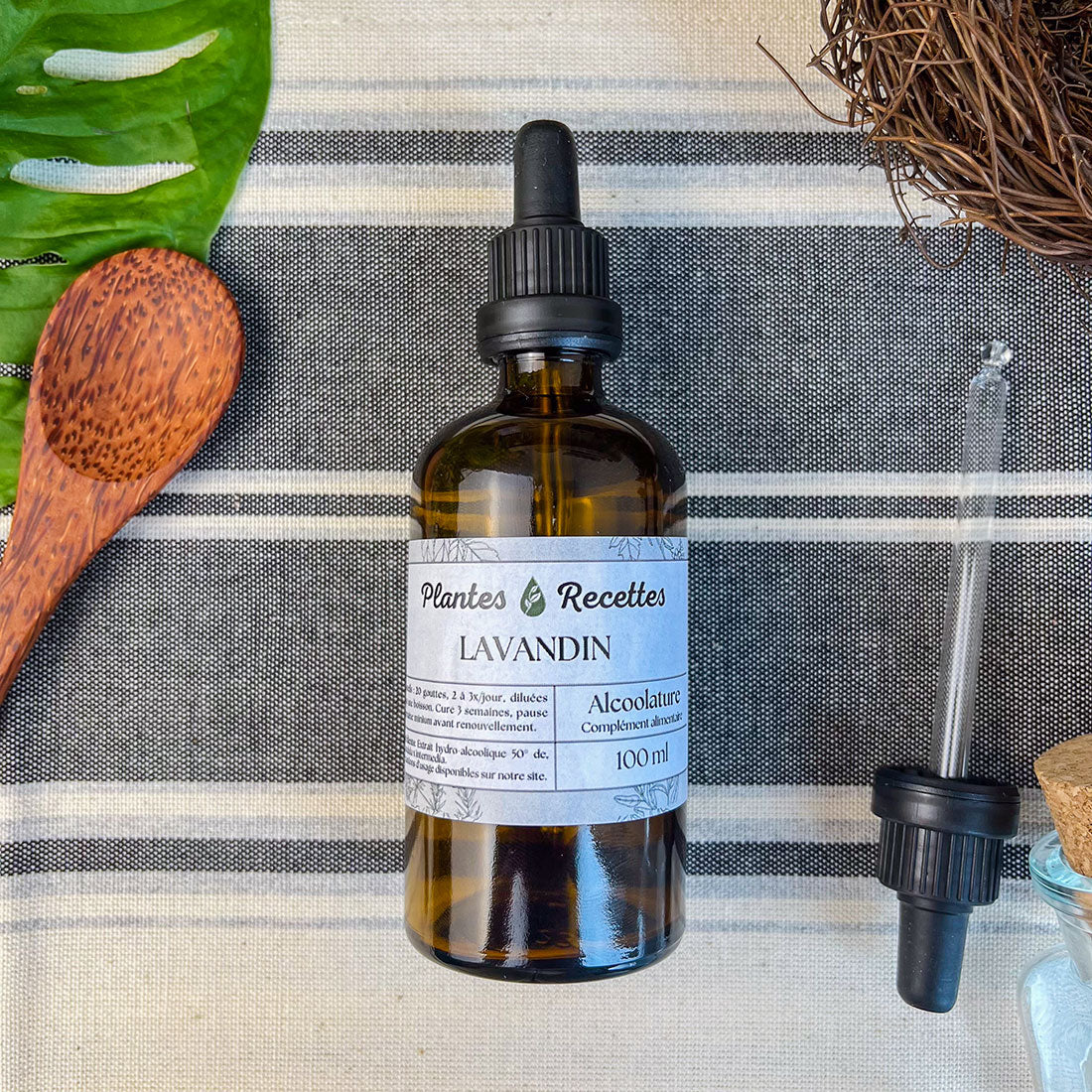 Alcoolature de Lavandin BIO - Extrait concentré de fleurs