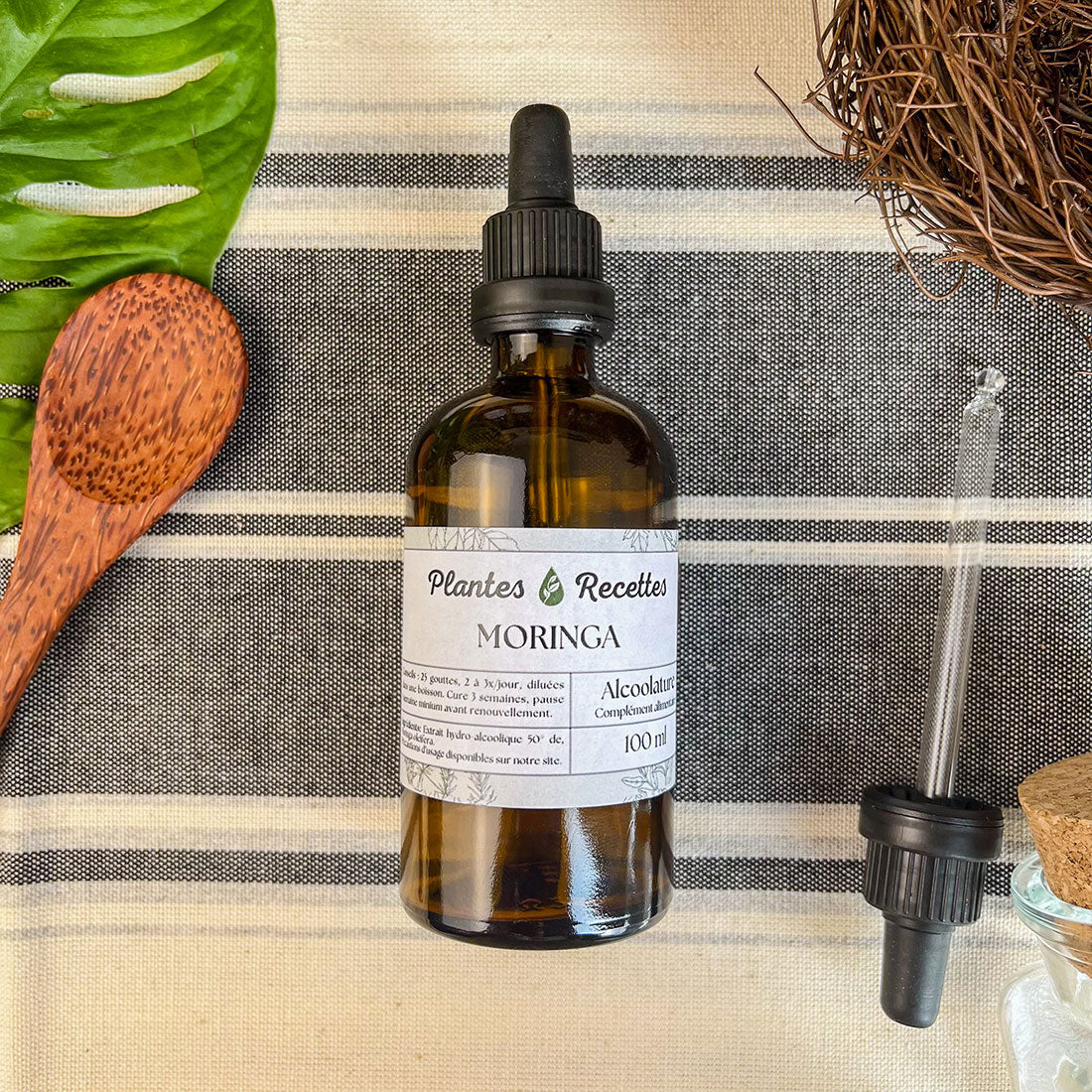 Alcoolature de Moringa BIO - Extrait concentré de feuilles