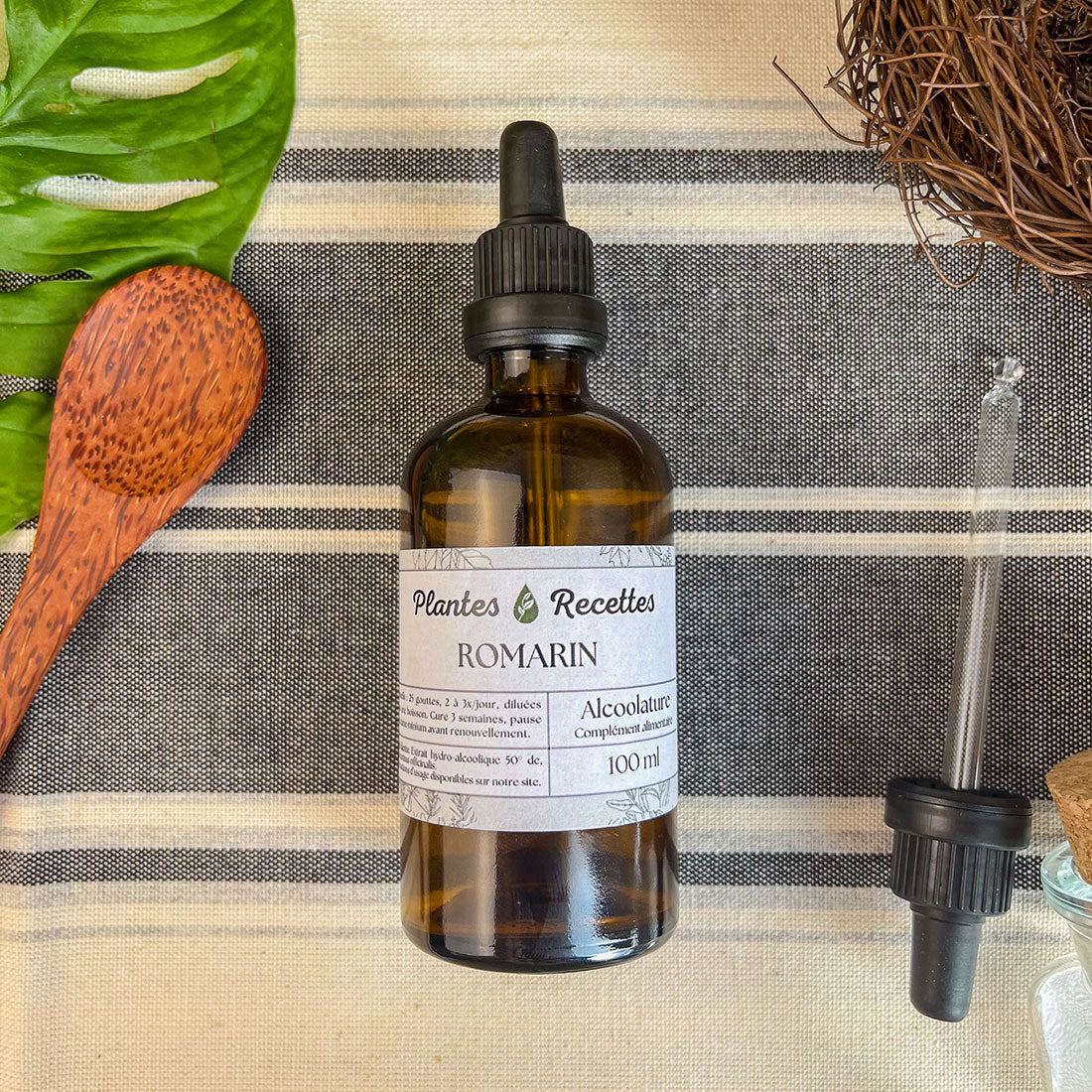 Alcoolature de Romarin BIO - Extrait concentré de feuilles