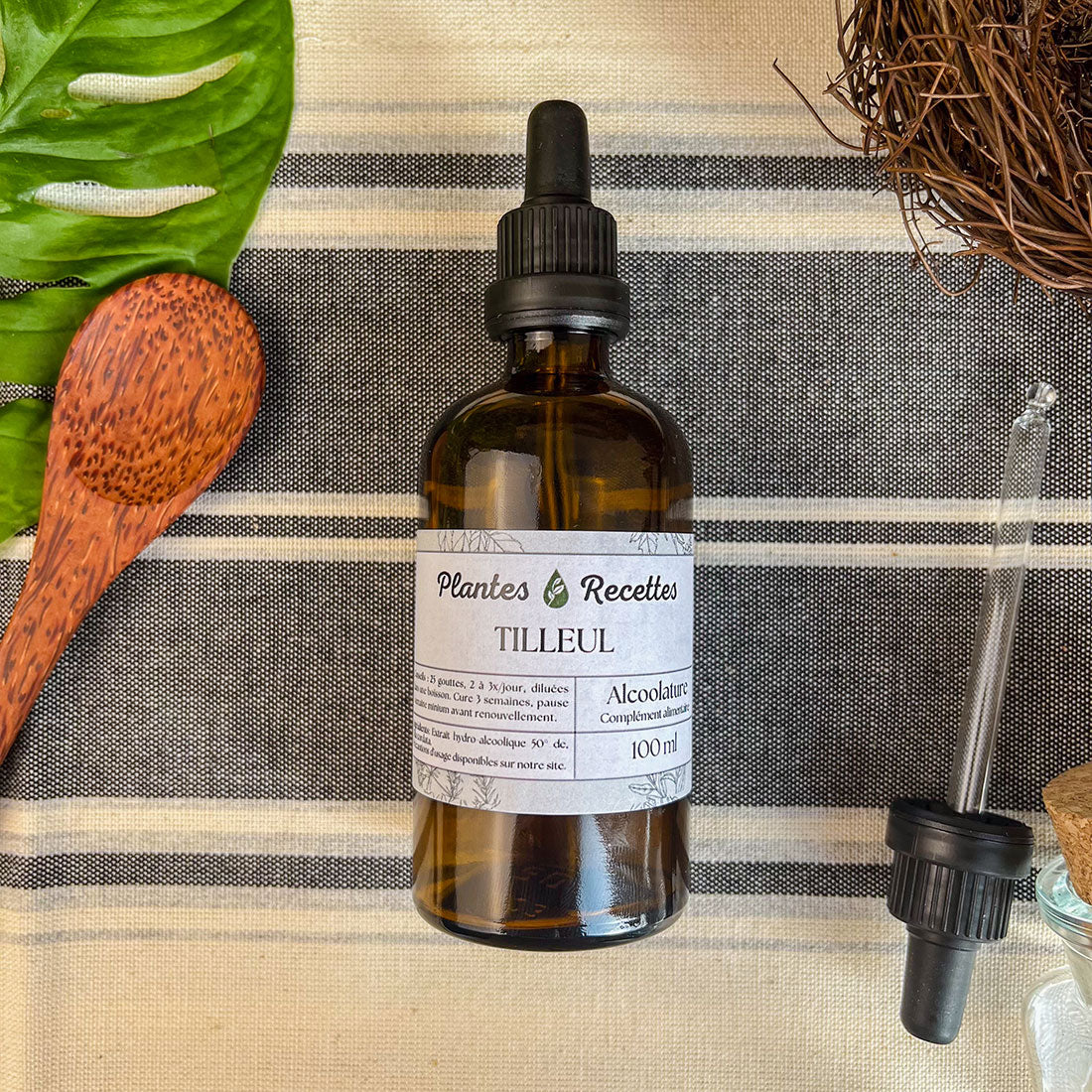 Alcoolature de Tilleul BIO - Extrait concentré d'Aubier