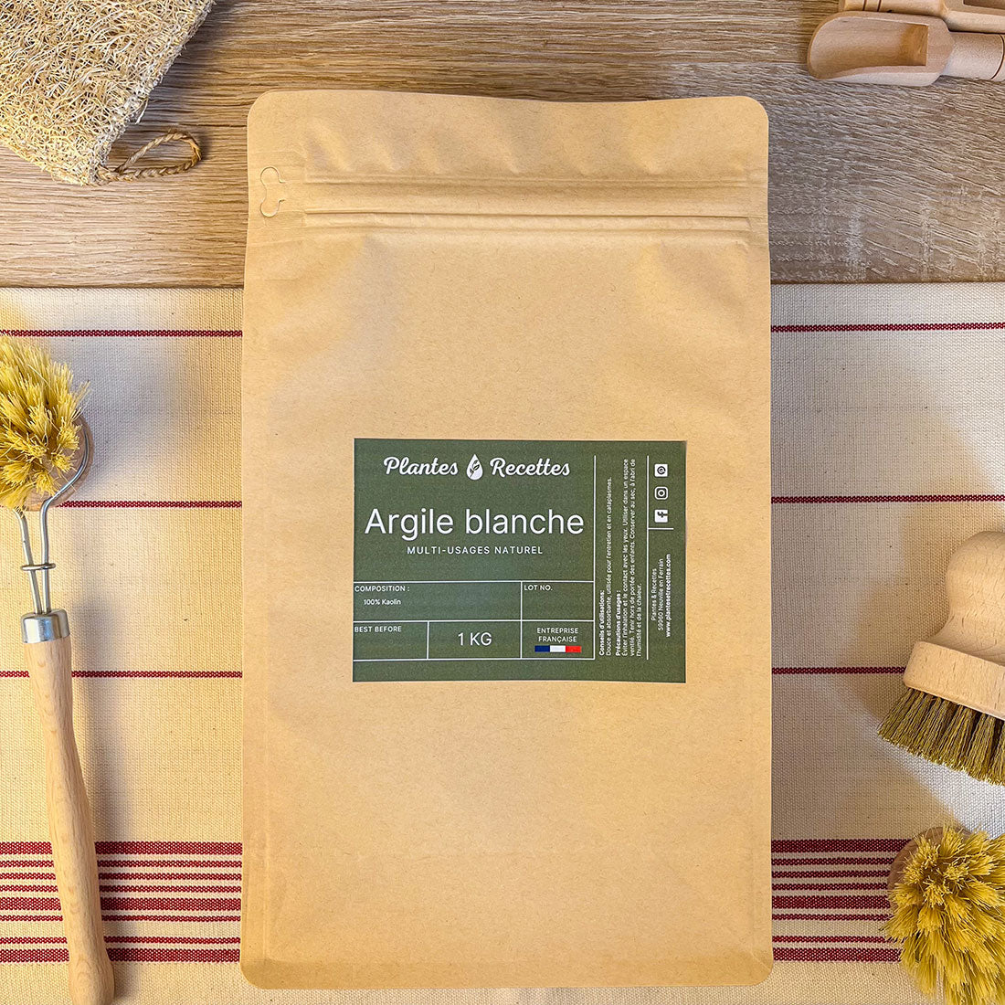 Argile Blanche – Produit Naturel pour le Nettoyage et l’Entretien