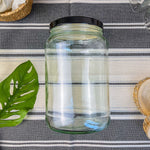 Bocal à Fermentation 1700ml - Récipient en Verre pour Boissons Fermentées