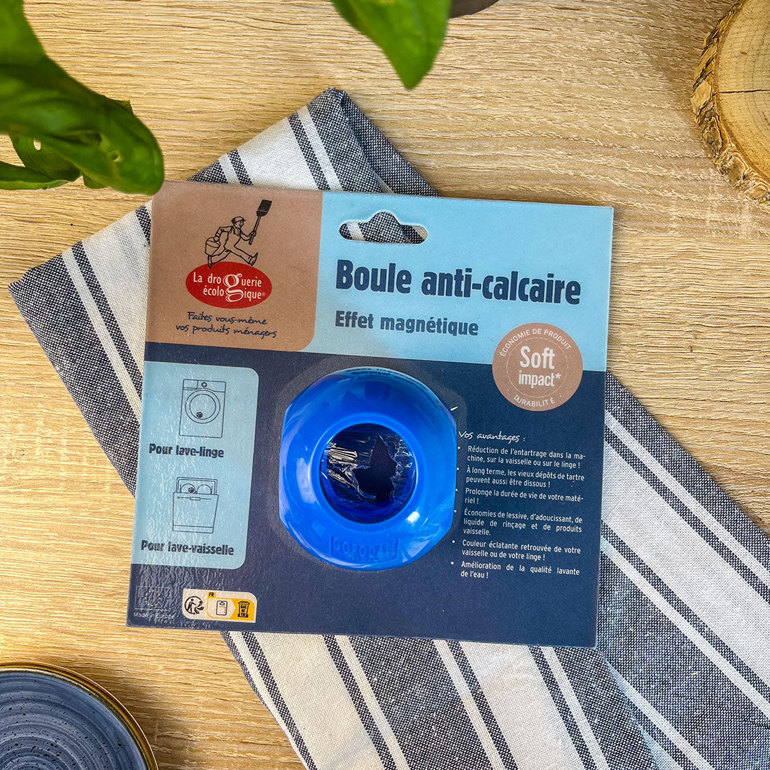Boule anti-calcaire magnétique – Alternative écologique pour lave-linge et lave-vaisselle