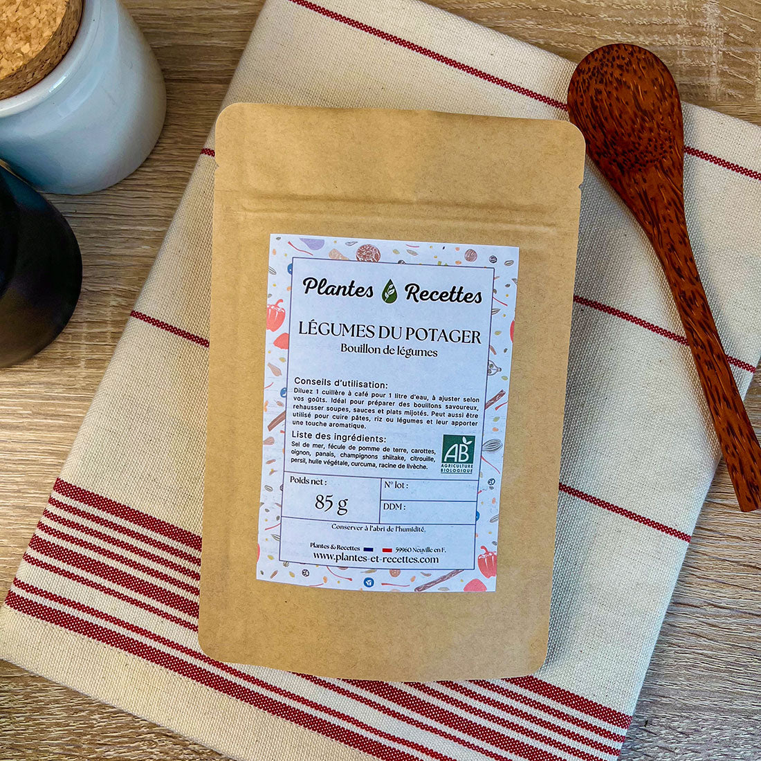 Mélange Culinaire BIO - Herbes et épices pour bouillon de légumes savoureux