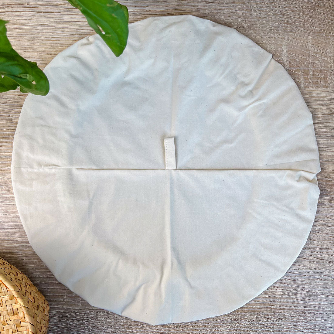 Couvercle en Coton Bio 30 cm - Protection naturelle pour bols et bocaux