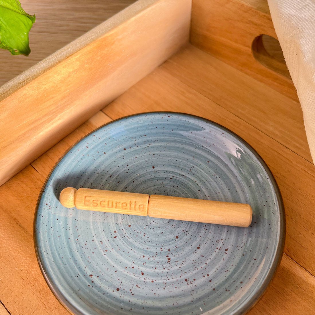 Cure-oreille Escurette en Bois - Accessoire d'Hygiène Durable et Naturel