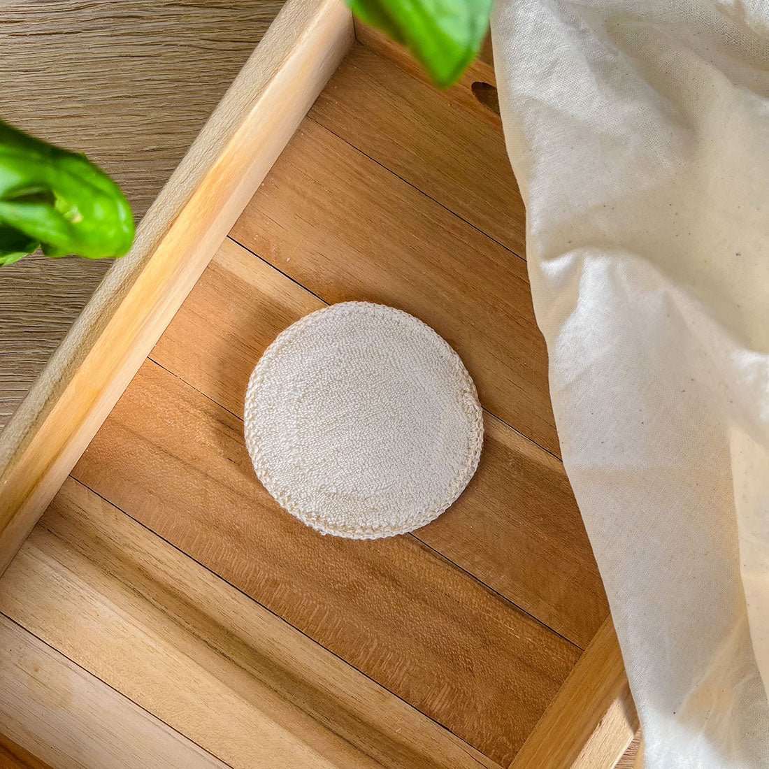 Disque à Démaquiller en Coton Bio - Accessoire de Beauté Doux et Réutilisable