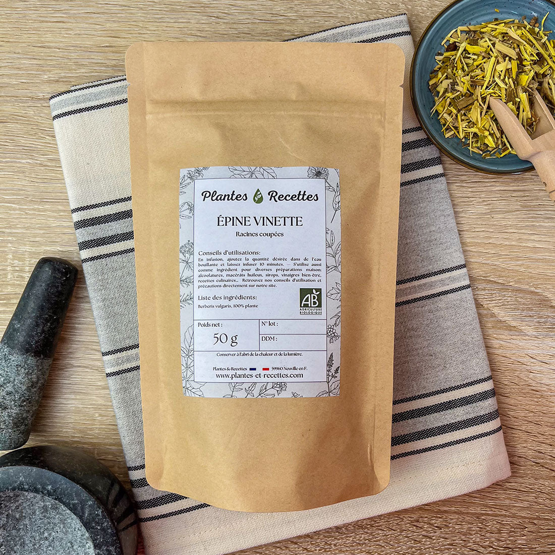 Epine Vinette Bio en vrac – Racines aux vertus digestives et stimulantes