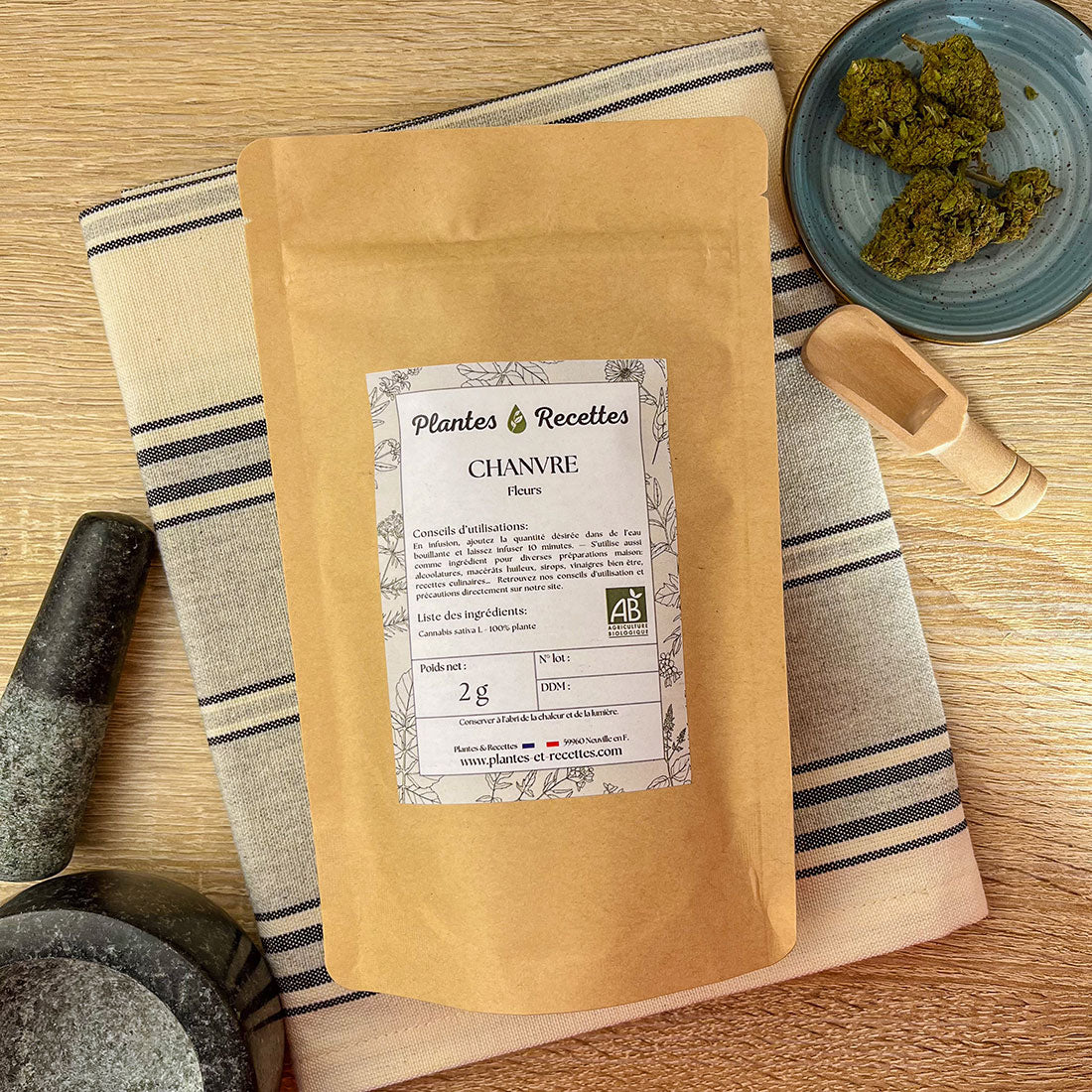 Fleurs de chanvre en vrac – Fleurs riches en cannabinoïdes (CBD)