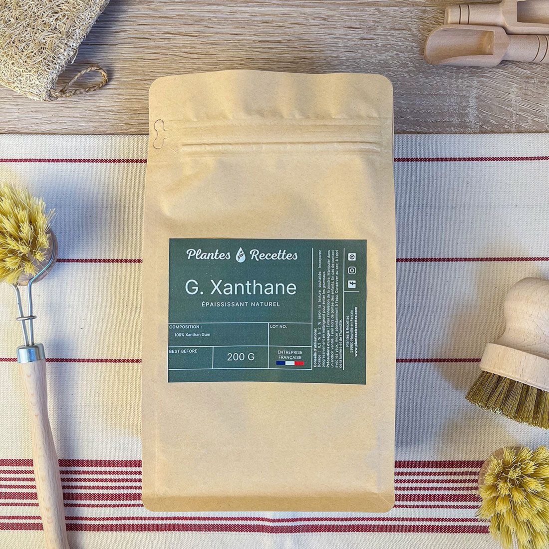 Gomme Xanthane en poudre - Épaississant pour produits ménagers DIY