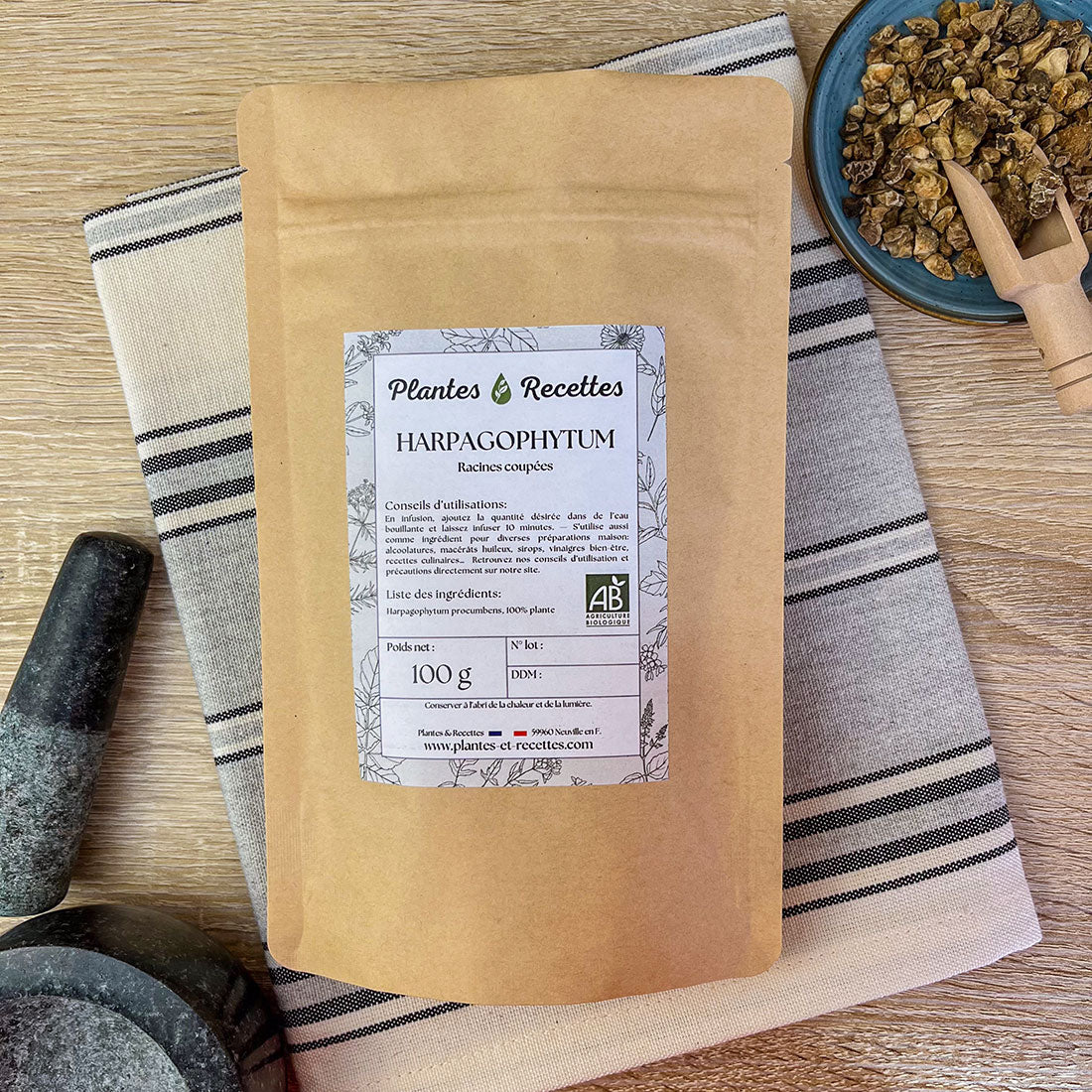 Harpagophytum Bio en vrac – Racines aux vertus anti-inflammatoires