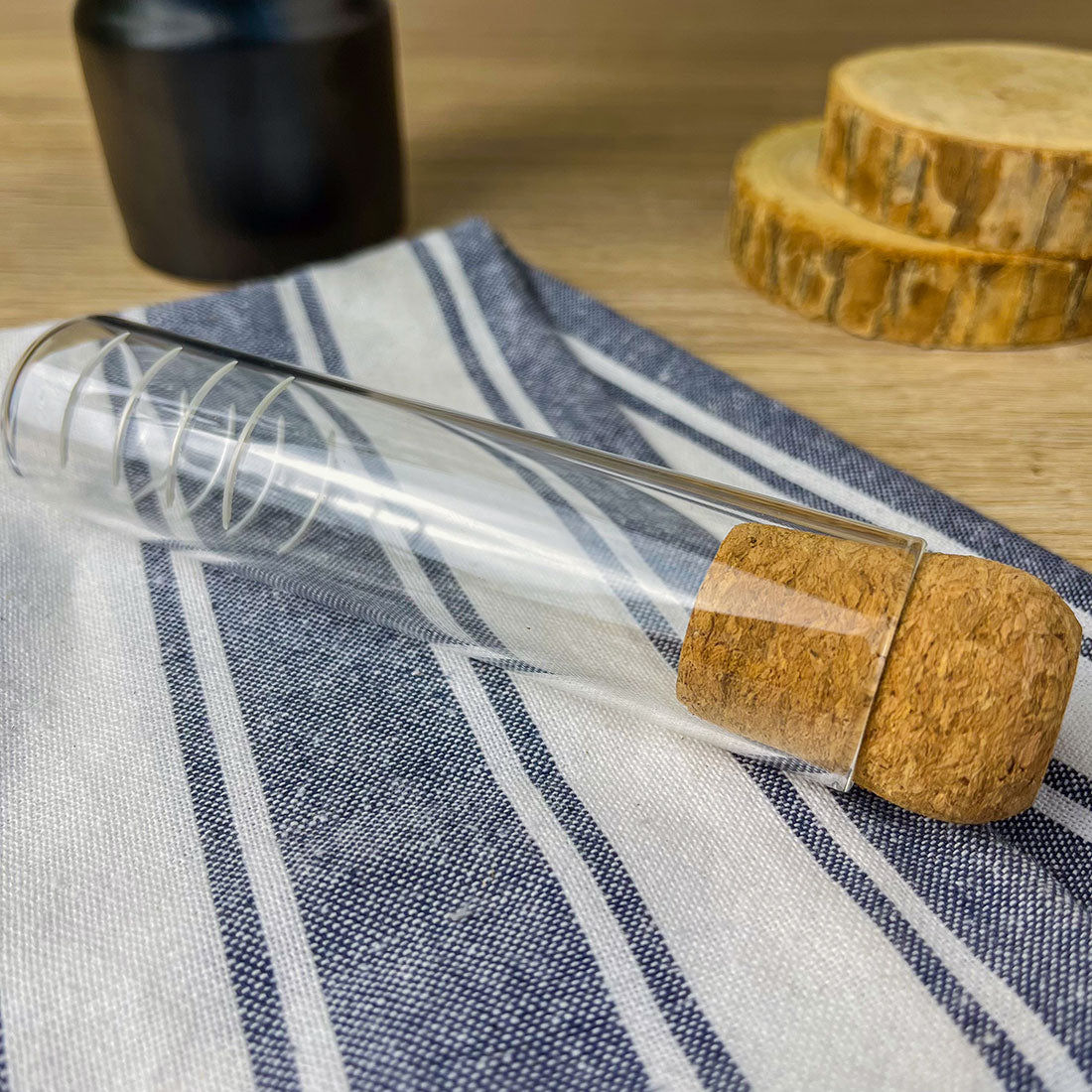 Infuseur en Verre - Idéal pour Tisanes et Infusions Sans Résidus
