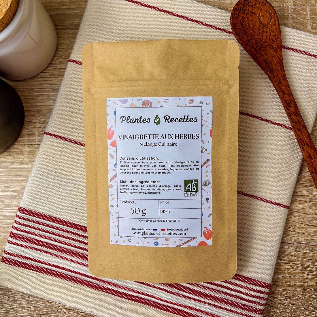 Mélange Culinaire BIO - Herbes aromatiques pour vinaigrette maison