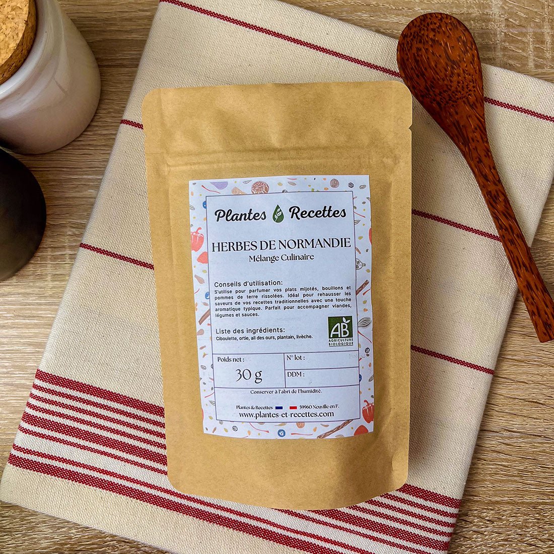 Mélange Culinaire BIO - Herbes de Normandie pour assaisonnement naturel