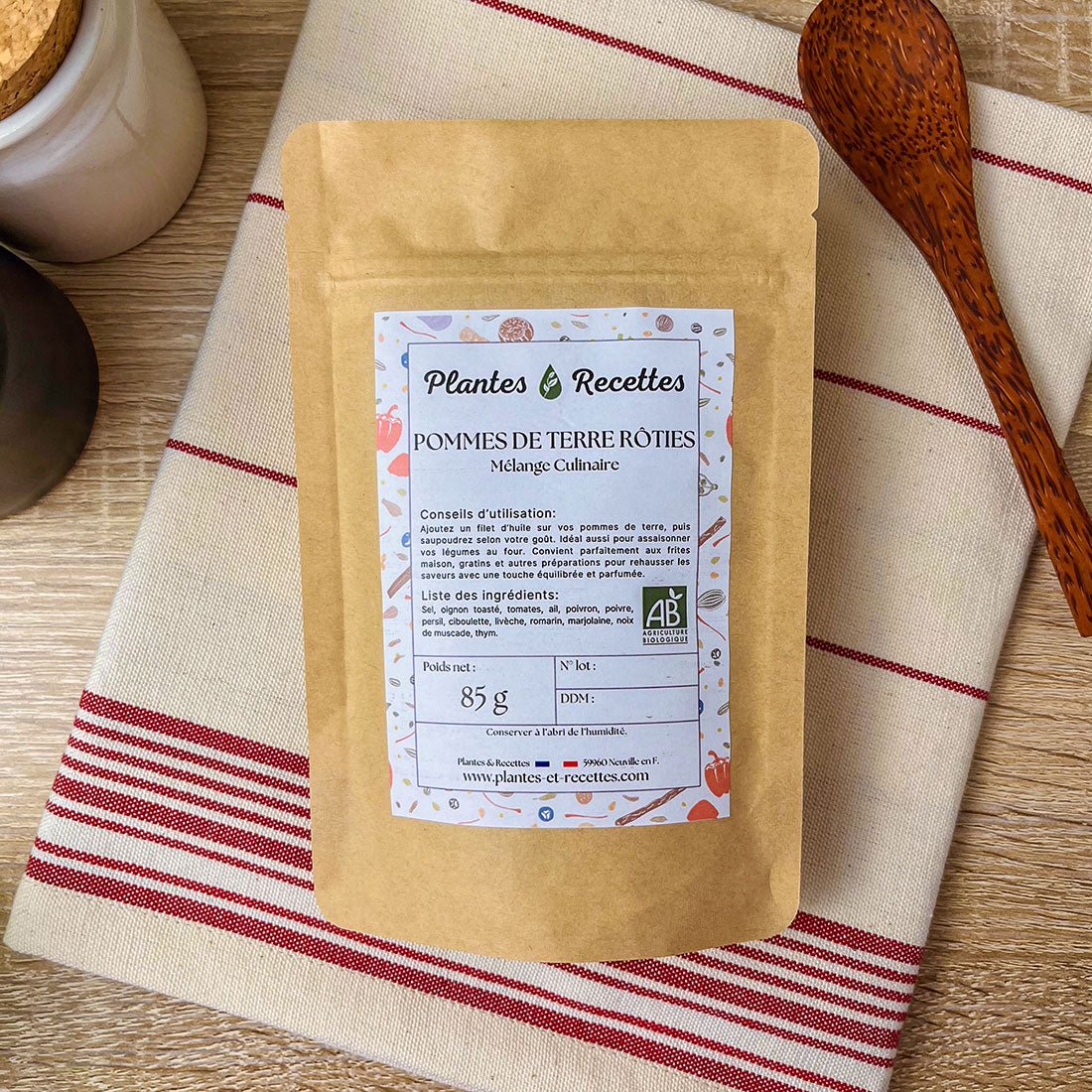 Mélange Culinaire BIO - Épices et herbes pour pommes de terre rôties savoureuses