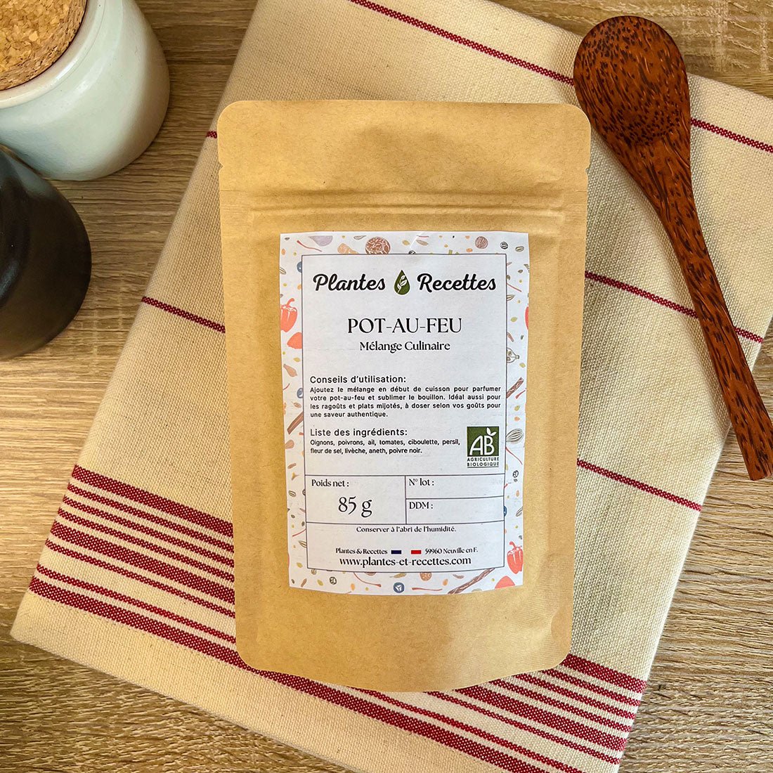 Mélange Culinaire BIO - Épices et herbes pour un pot-au-feu parfumé