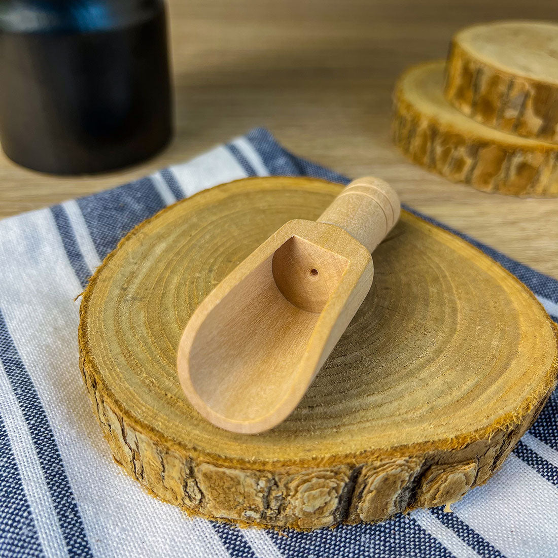 Mini Pelle en Bois - Pratique pour doser épices et ingrédients secs