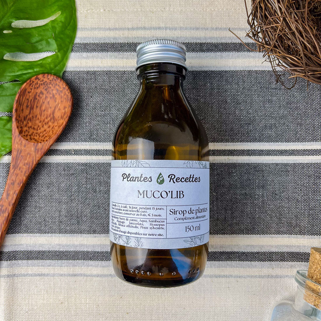Muco’Fluide - Sirop artisanal infusé – Plantes & Recettes