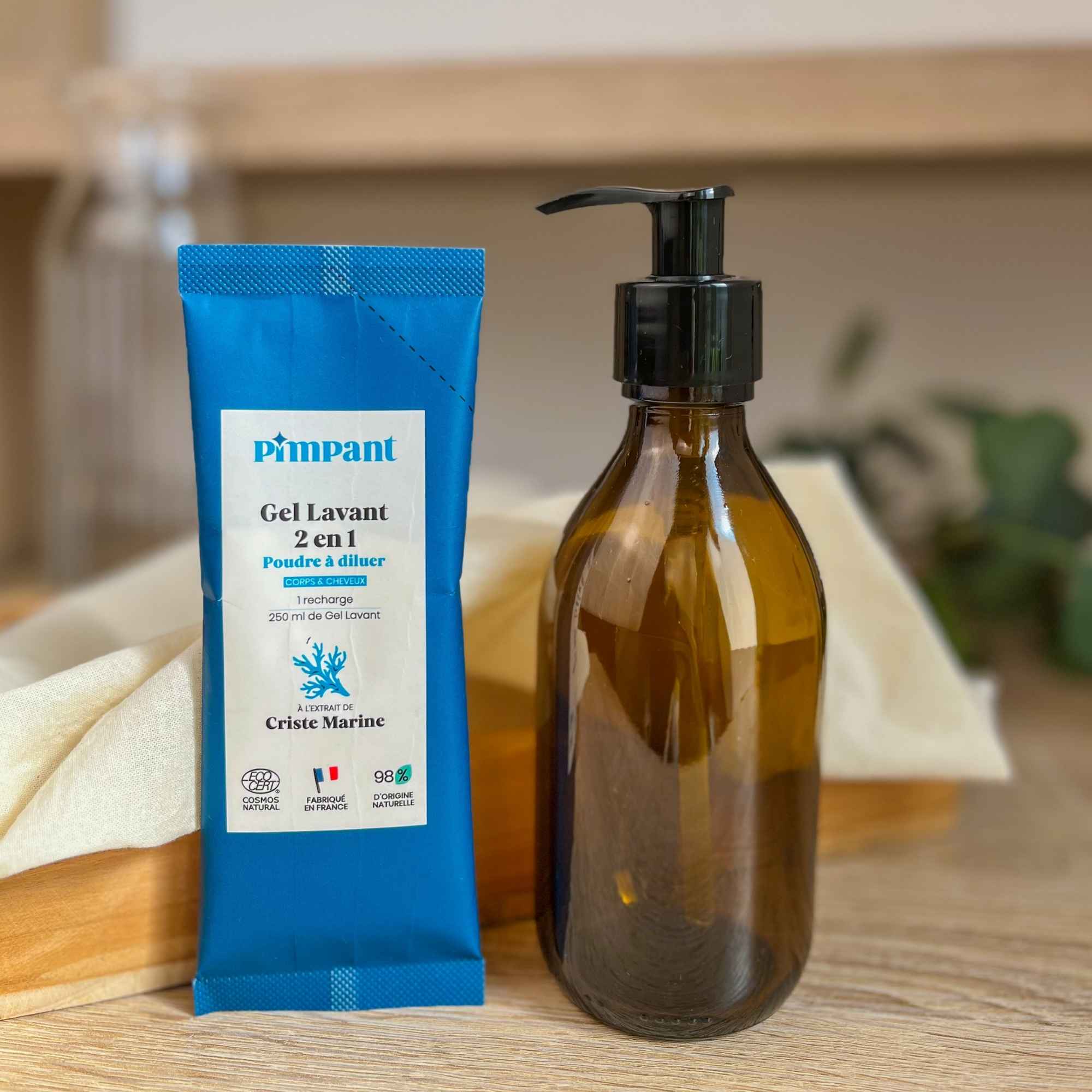 Gel Lavant 2-en-1 Criste Marine – Recharge à diluer