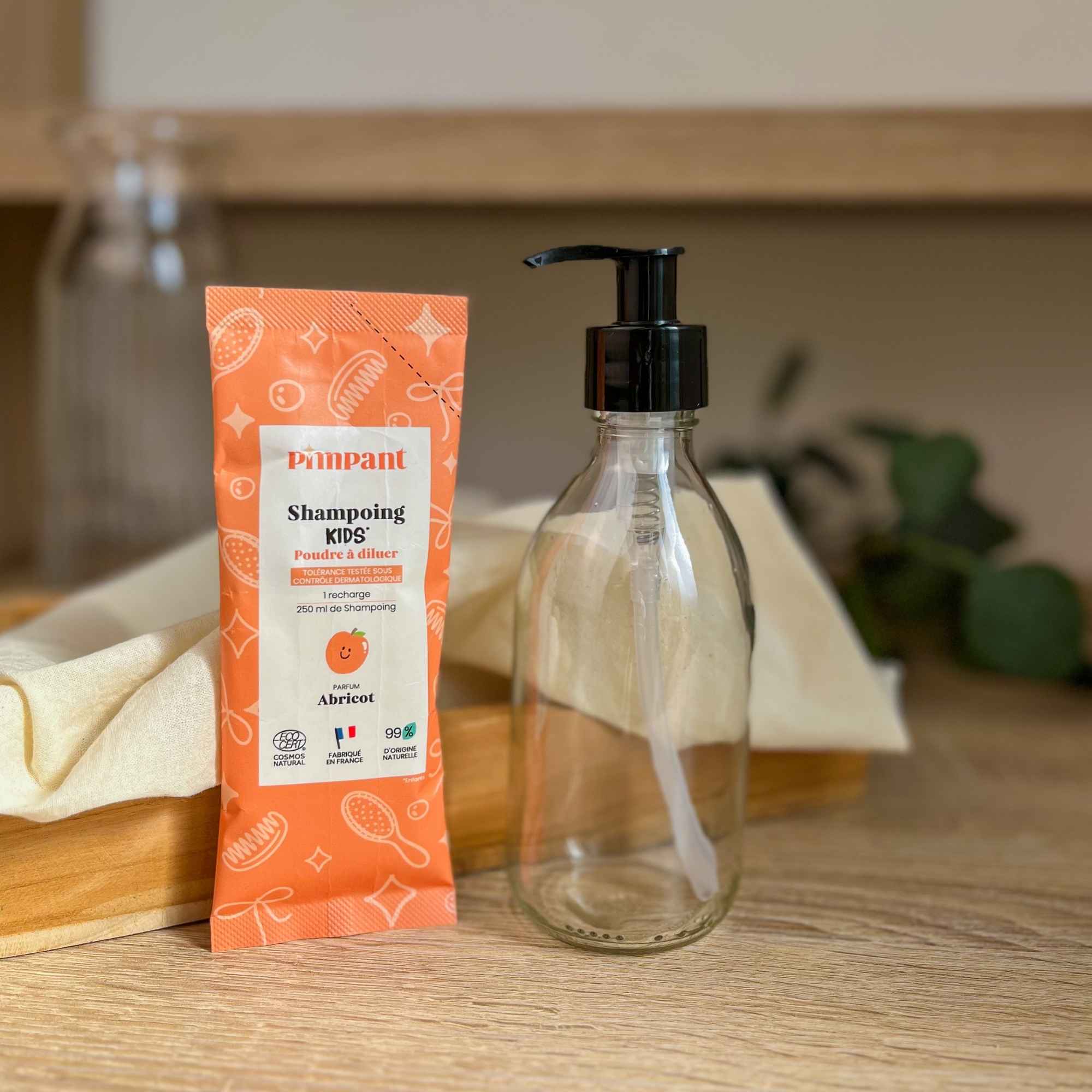 Shampoing kids abricot vendu par Plantes & Recettes.