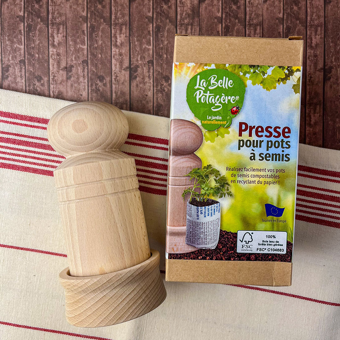 Presse pour pots à semis – Alternative zéro déchet au plastique