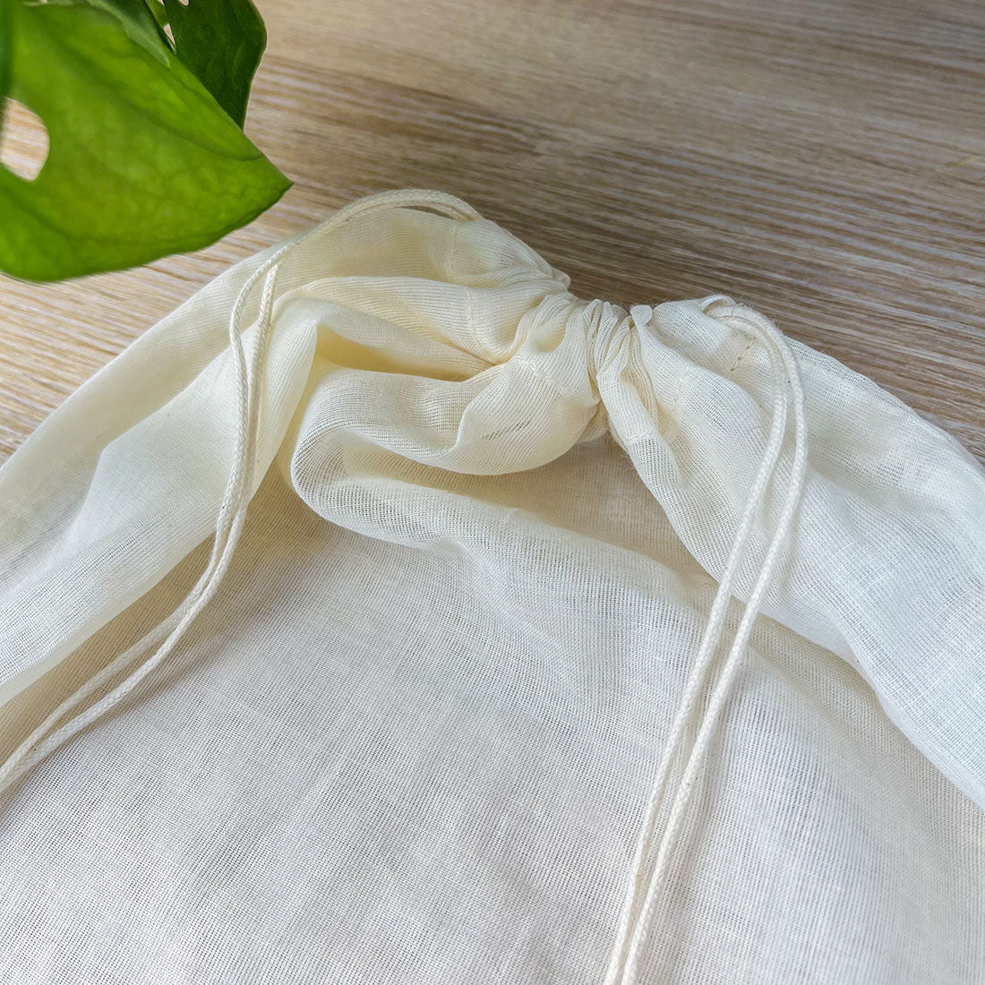 Sac à Lait Végétal en Coton Bio - Accessoire pratique pour boissons maison