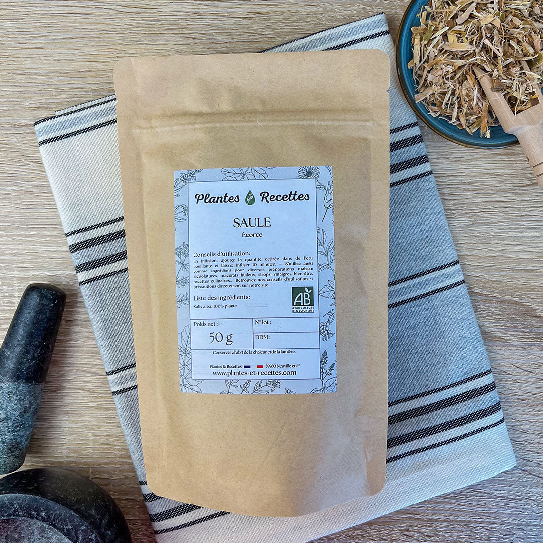 Saule Bio en vrac – Écorce aux vertus anti-inflammatoires