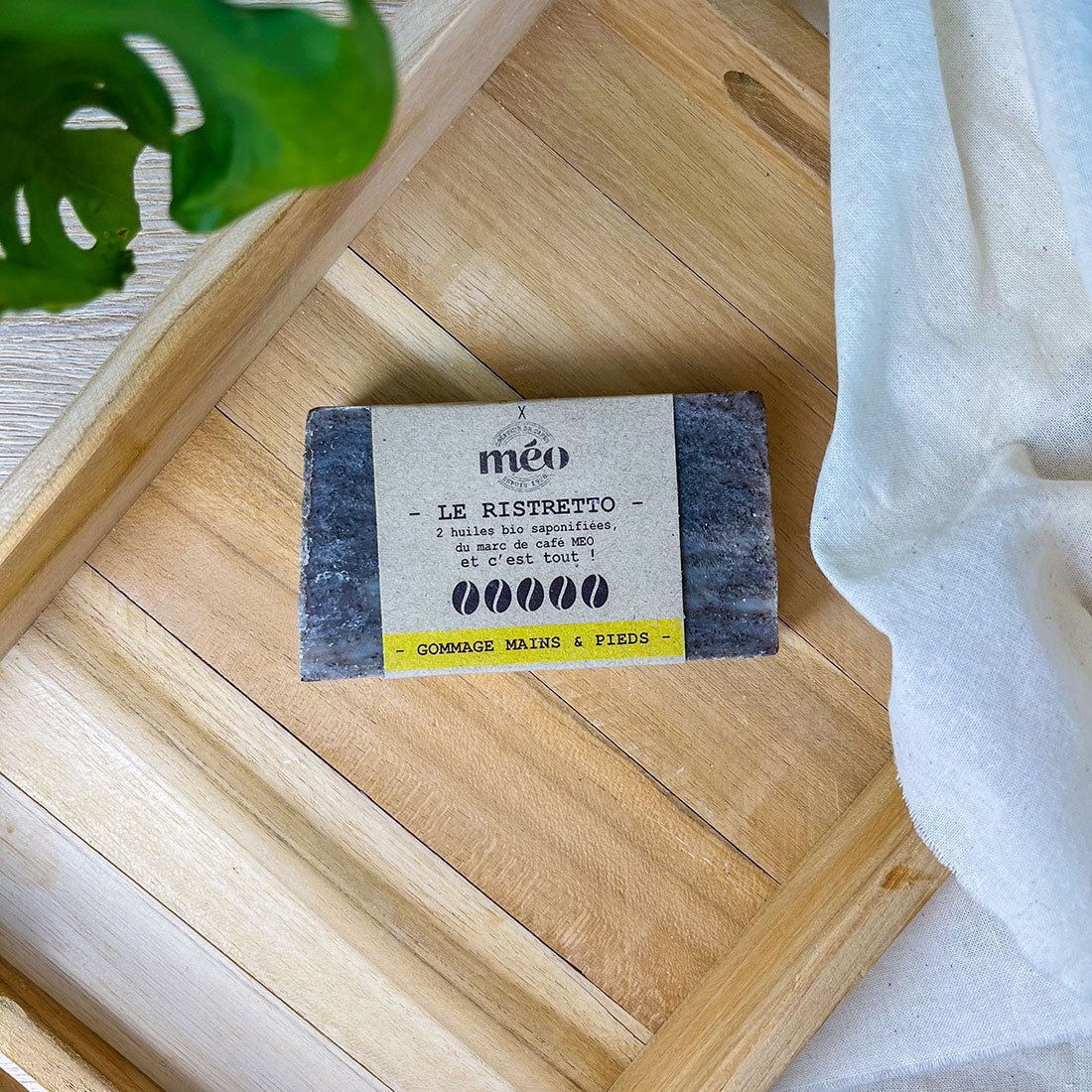 Savon Gommage Pieds & Mains Le Ristretto - Soin énergisant pour une peau lisse