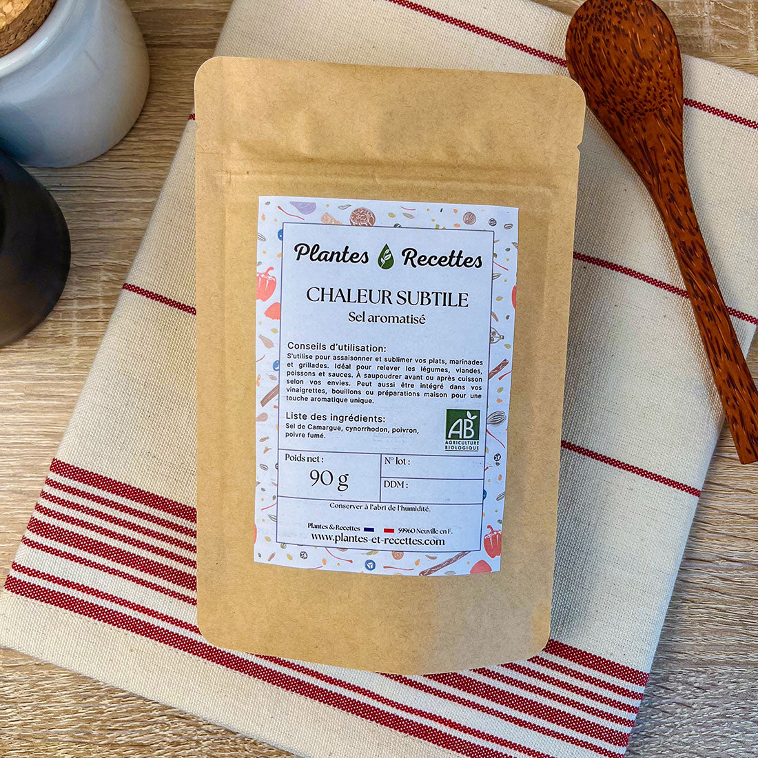 Sel Aromatisé BIO - Saveur épicée et équilibrée pour cuisine raffinée