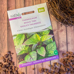 Semences Bio de Basilic Thaï – Plante Aromatique pour Cuisine Exotique